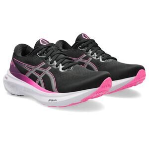 ASICS Women's Gel-Kayano 30 Running Shoes, Black/Lilac HINT Size 11 WIDE